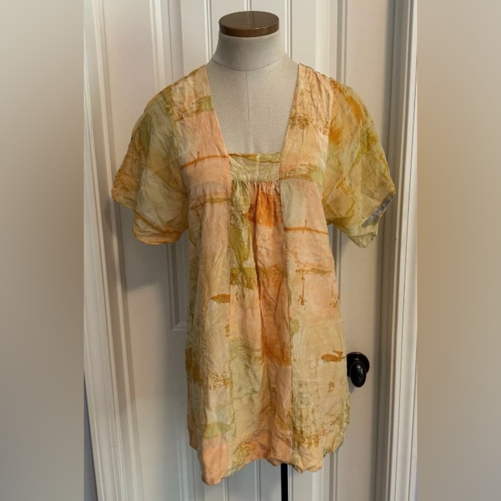 Anthropologie Maeve Painted Ume Tunic Dress 2